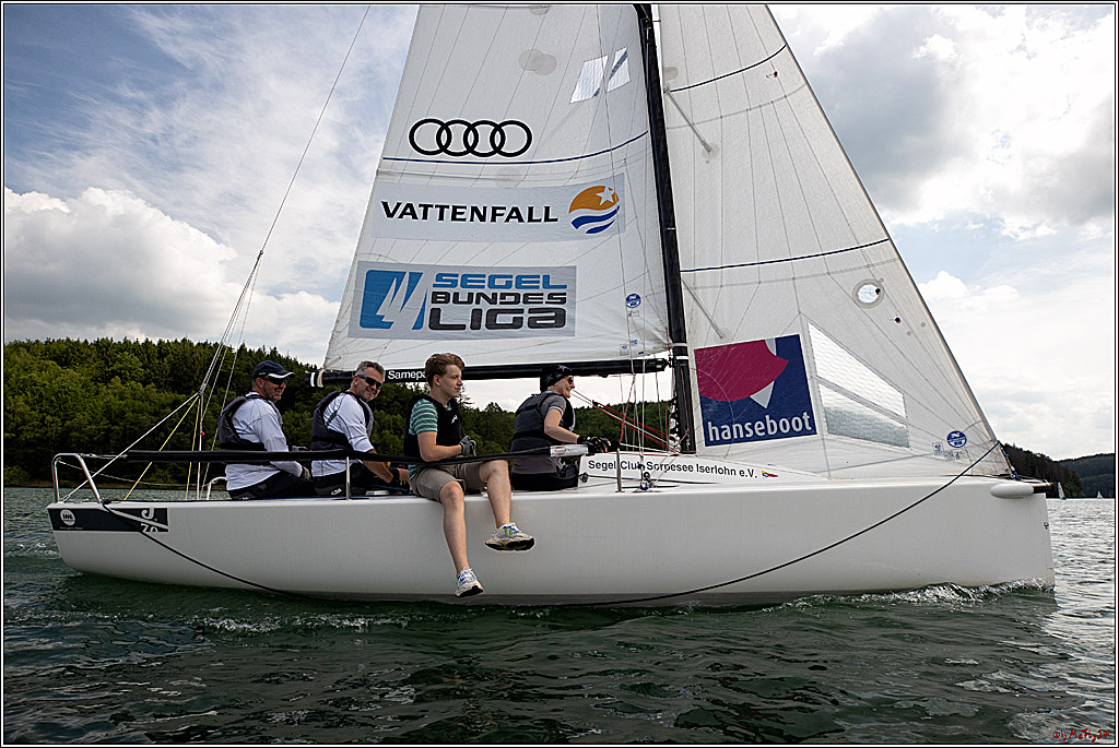 J70 - WOODLAND, 12.06.2021 Segelboot; Segeln; Woodland; Spinnaker; J70; Sorpesee; Sauerland